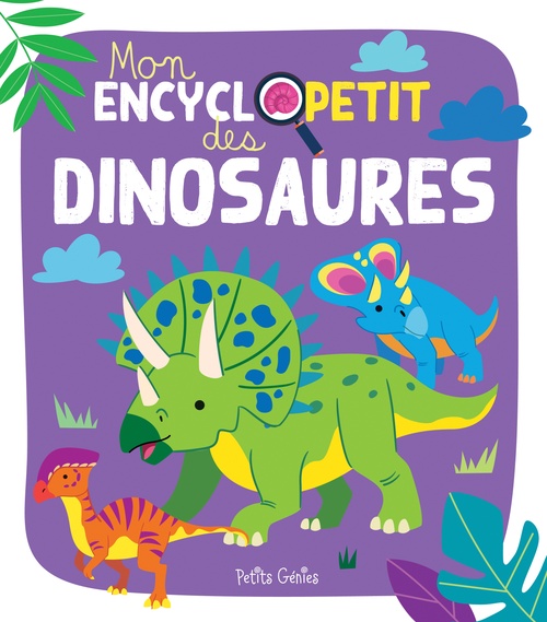 ebook cover of Mon encyclopetit des dinosaures, by Gauthier, Kim Huynh, Emi Ordàs