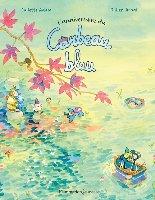 ebook cover of L'anniversaire du corbeau bleu, by Julien Arnal, Juliette Adam