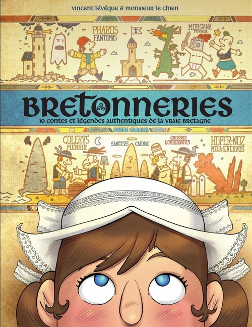 ebook cover of Bretonneries - tome 02 - 10 contes et légendes authentiques de la vraie Bretagne, by Vincent Lévêque, Monsieur le chien