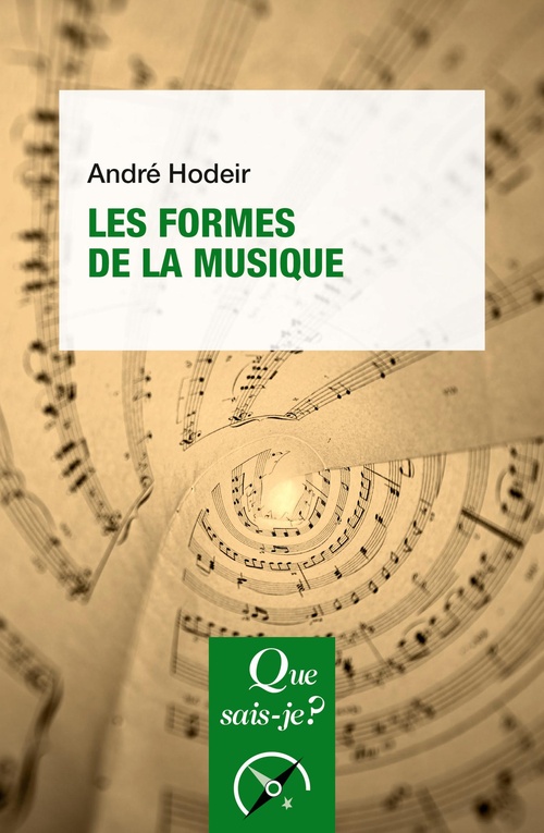 ebook cover of Les formes de la musique, by André Hodeir