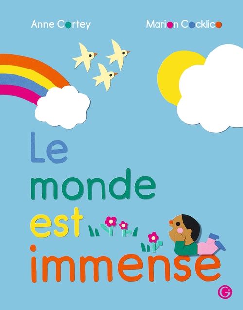 ebook cover of Le monde est immense, by Anne Cortey