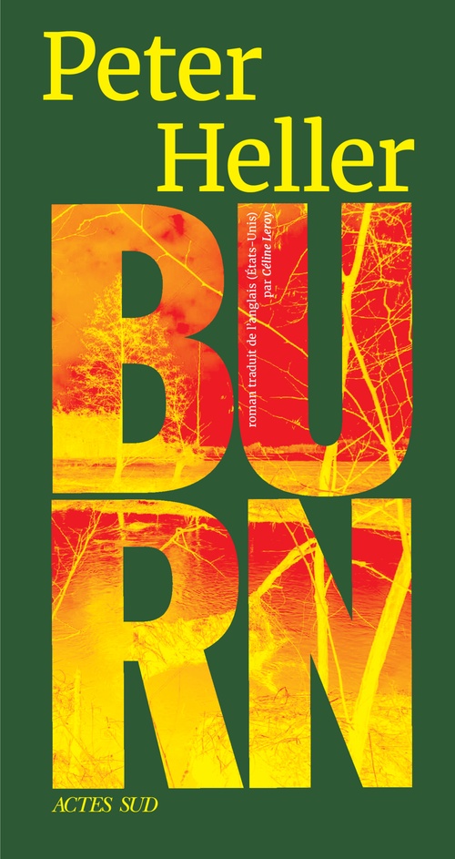 ebook cover of Burn, by Peter Heller