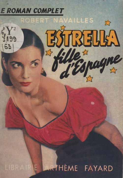 Couverture ebook de Estrella, fille d'Espagne, de Robert Navailles