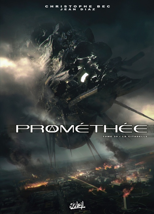 Couverture ebook de Prométhée T20 - La Citadelle, de Christophe Bec