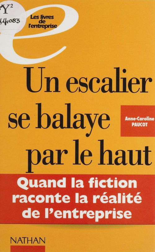Couverture ebook de Un escalier se balaye par le haut, de Anne-Caroline Paucot