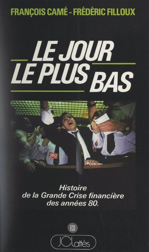 ebook cover of Le jour le plus bas, by Francois Came, Frederic Filloux