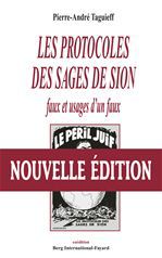 Couverture ebook de Les Protocoles des sages de Sion, de Pierre-André Taguieff