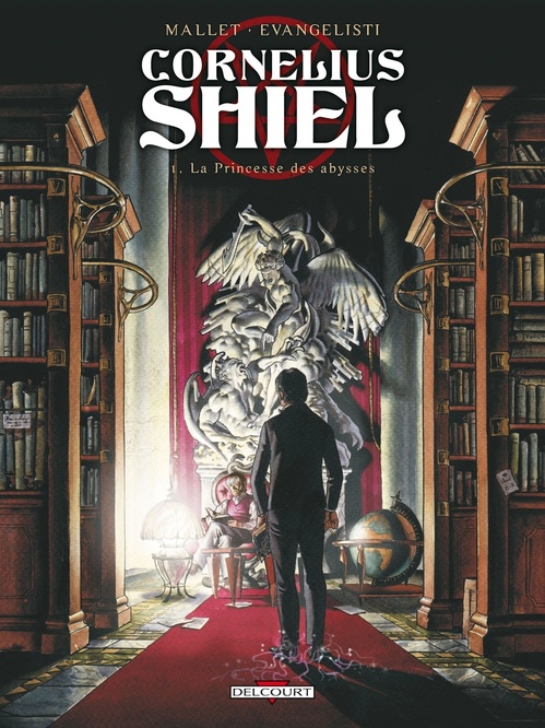 ebook cover of Cornélius Shiel T01 - La princesse des abysses, by Patrizio Evangelisti, Patrick Mallet