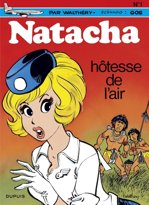 ebook cover of Natacha - Tome 1 - Natacha, hôtesse de l'air, by Gos, François Walthéry