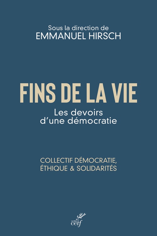 Couverture ebook de Fins de la vie, de Emmanuel Hirsch