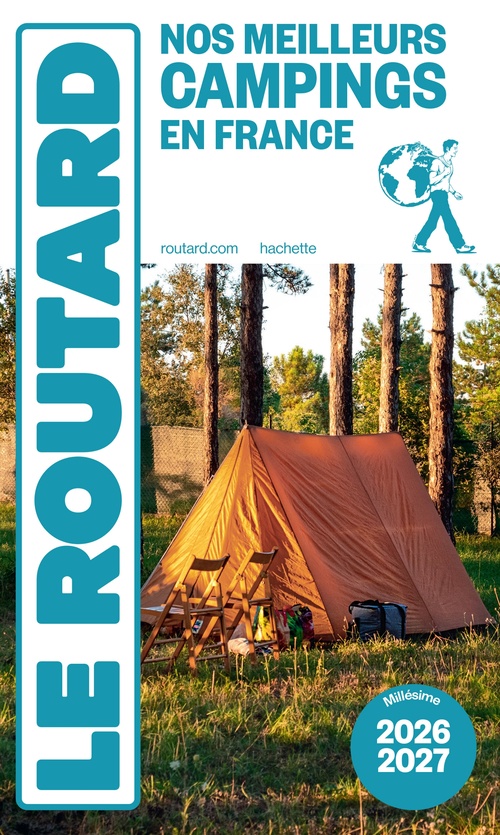 Couverture ebook de Guide du Routard Nos meilleurs campings en France 2026/27, de Collectif