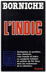 Couverture ebook de L'indic, de Roger Borniche