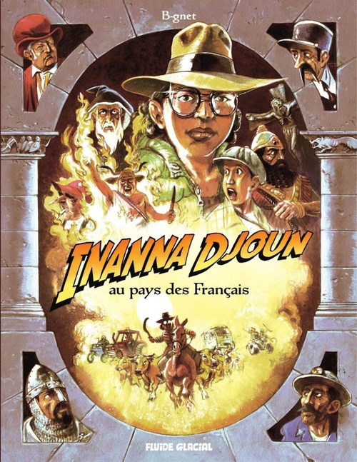 ebook cover of Inanna Djoun - Au pays des français, by B-Gnet