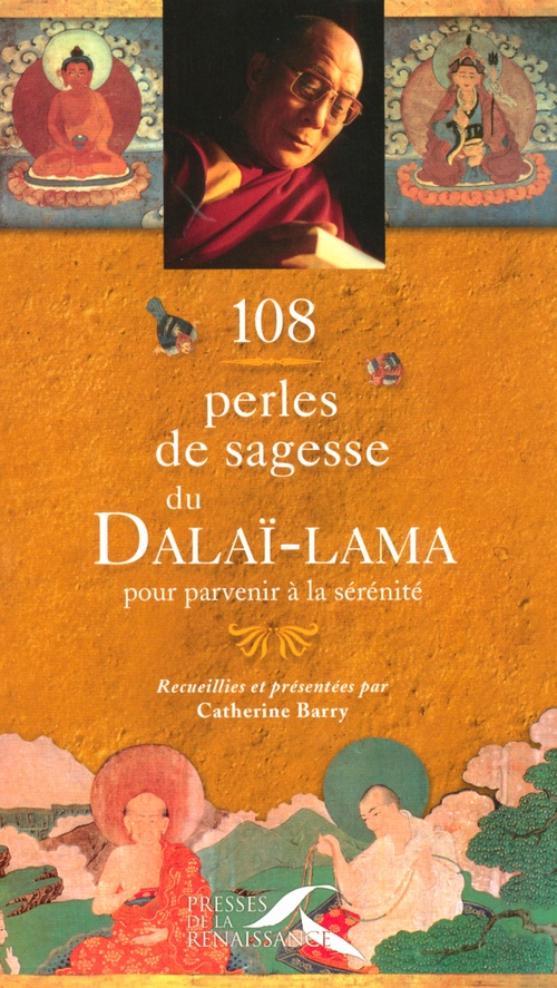 ebook cover of 108 Perles de sagesse du Dalaï-Lama pour parvenir à la sérénité, by Dalaï-Lama