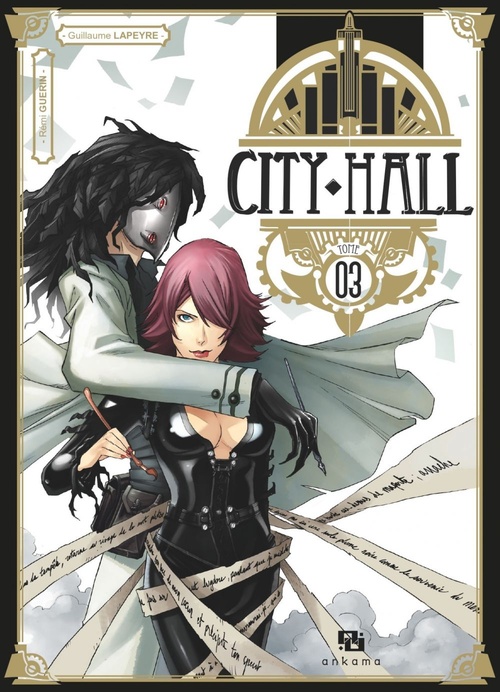 ebook cover of City Hall - Tome 3, by Rémi Guerin, Guillaume Lapeyre