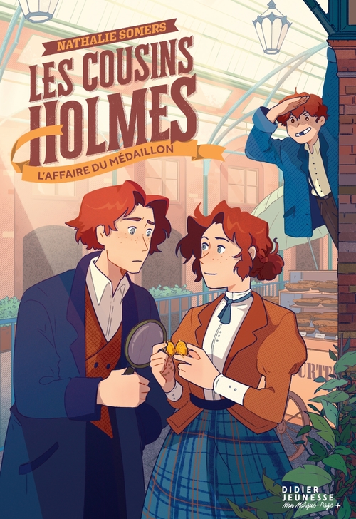 ebook cover of Les Cousins Holmes, tome 3 - L'Affaire du médaillon, by Nathalie Somers