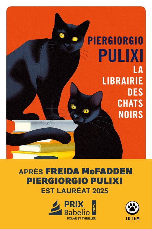 Couverture ebook de La librairie des chats noirs, de Piergiorgio Pulixi