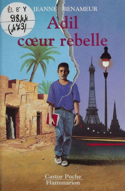 ebook cover of Adil, coeur rebelle, by Jeanne Benameur