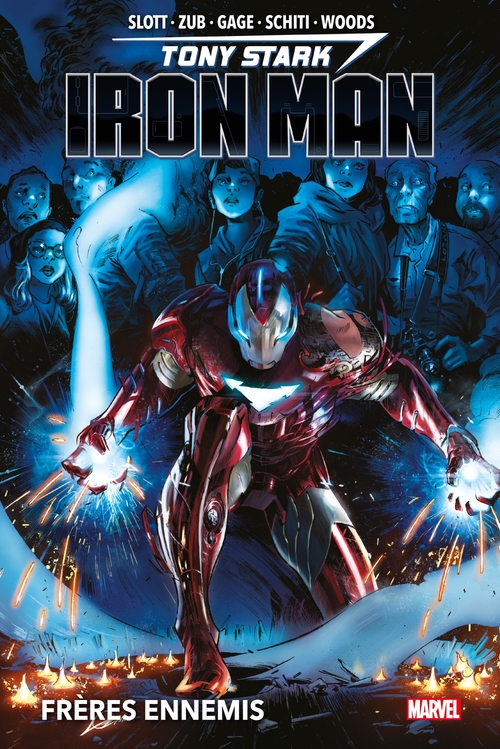 ebook cover of Tony Stark : Iron Man (2018) T02, by Dan Slott, Gail Simone, Jim Zub, Christos Gage