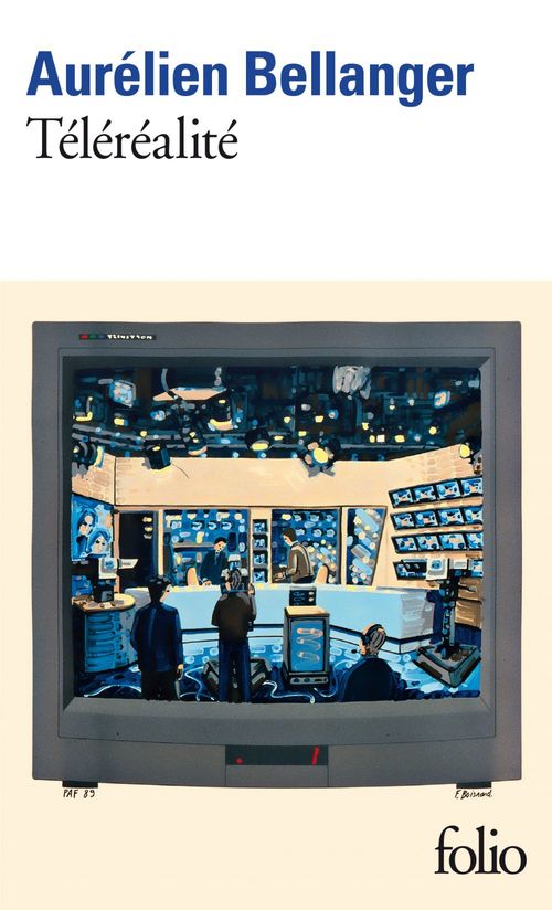 ebook cover of Téléréalité, by Aurélien Bellanger
