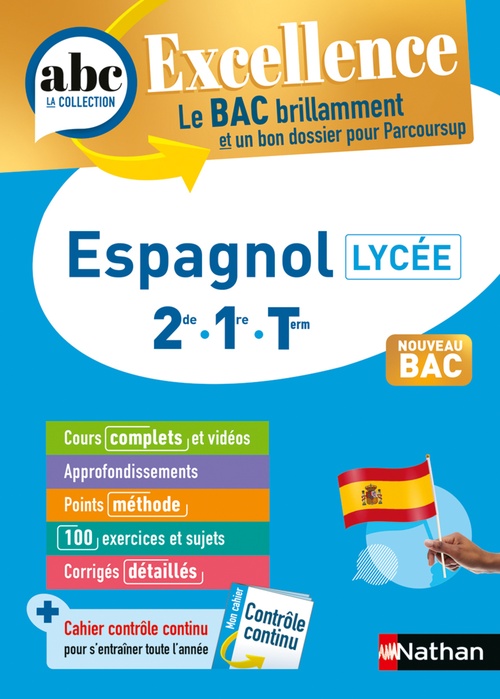 ebook cover of ABC du BAC Excellence Espagnol Cycle Tle, by Claire Ramboz