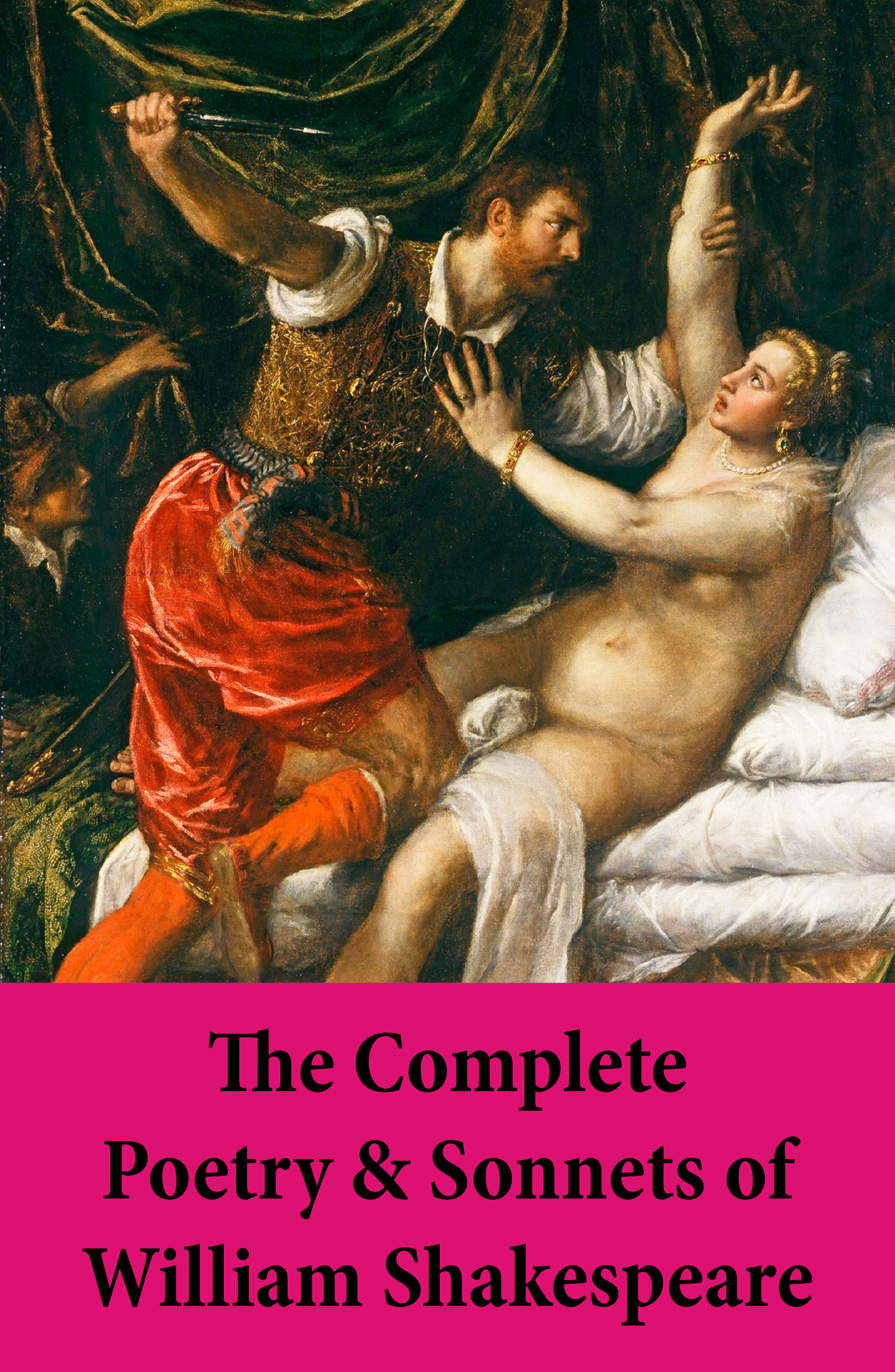 Couverture ebook de The Complete Poetry & Sonnets of William Shakespeare, de William Shakespeare