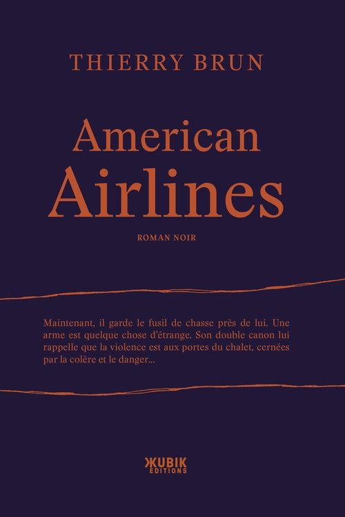 Couverture ebook de American Airlines, de Thierry Brun