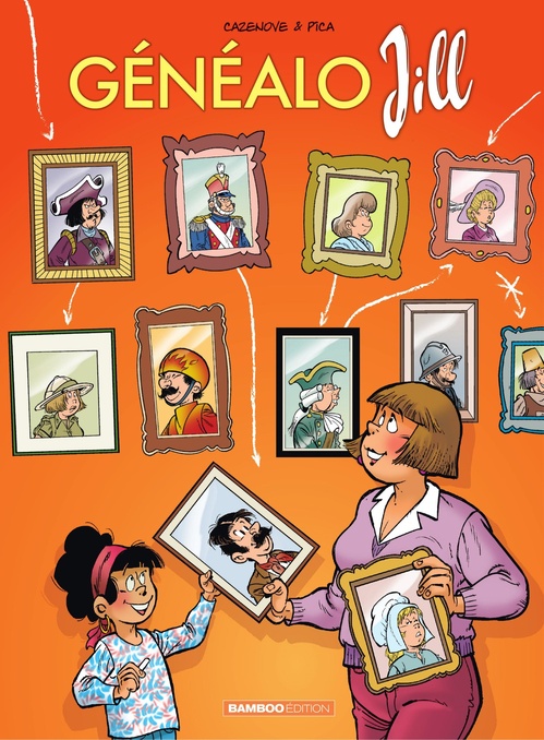Couverture ebook de Généalo Jill - Tome 1, de Christophe Cazenove, Pica