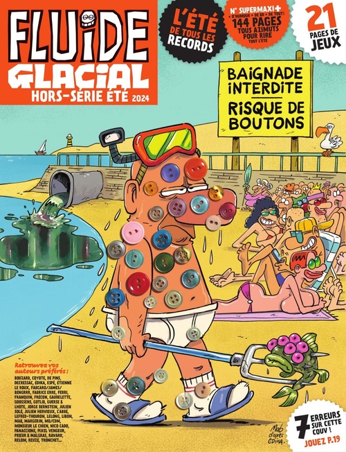 ebook cover of Magazine Fluide Glacial - Hors Série, by Collectif
