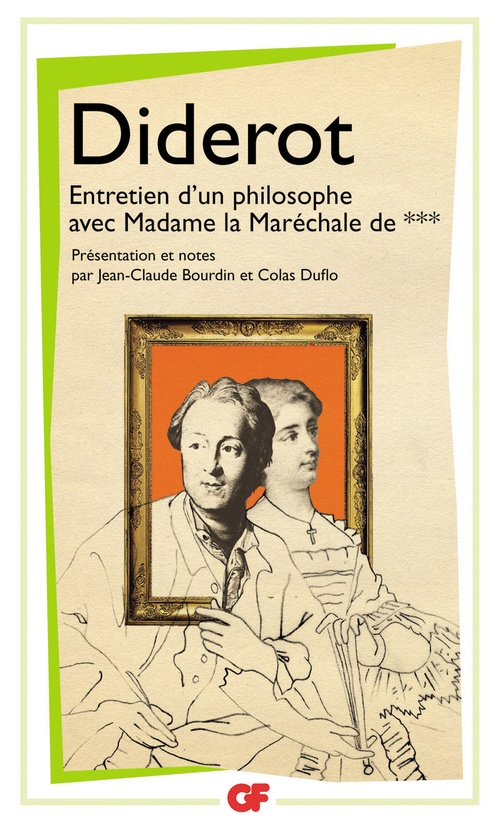 Couverture ebook de Entretien d'un philosophe avec Madame la Maréchale de ***, de Denis Diderot