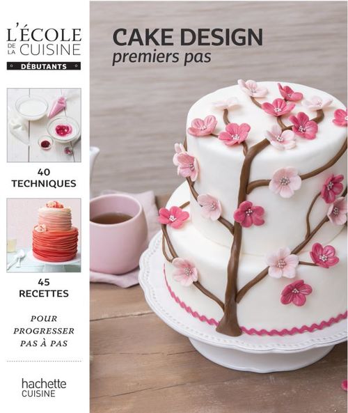Couverture ebook de Cake design pour débutant, de Francois Sally