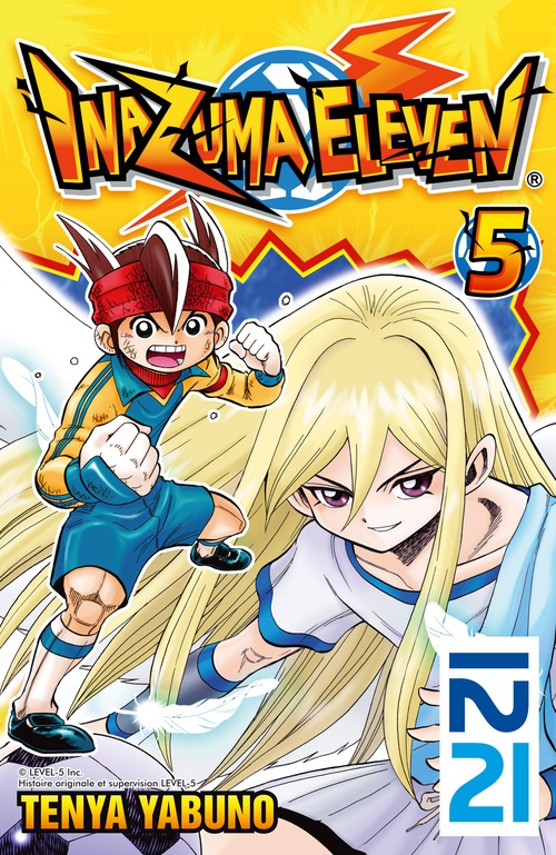 Couverture ebook de Inazuma Eleven - tome 5, de Tenya Yabuno