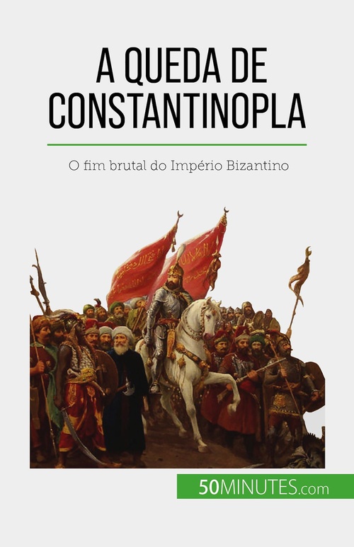 Couverture ebook de A queda de Constantinopla, de Romain Parmentier