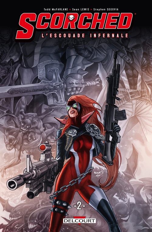 Couverture ebook de Spawn - Scorched L'Escouade Infernale T02, de Todd McFarlane