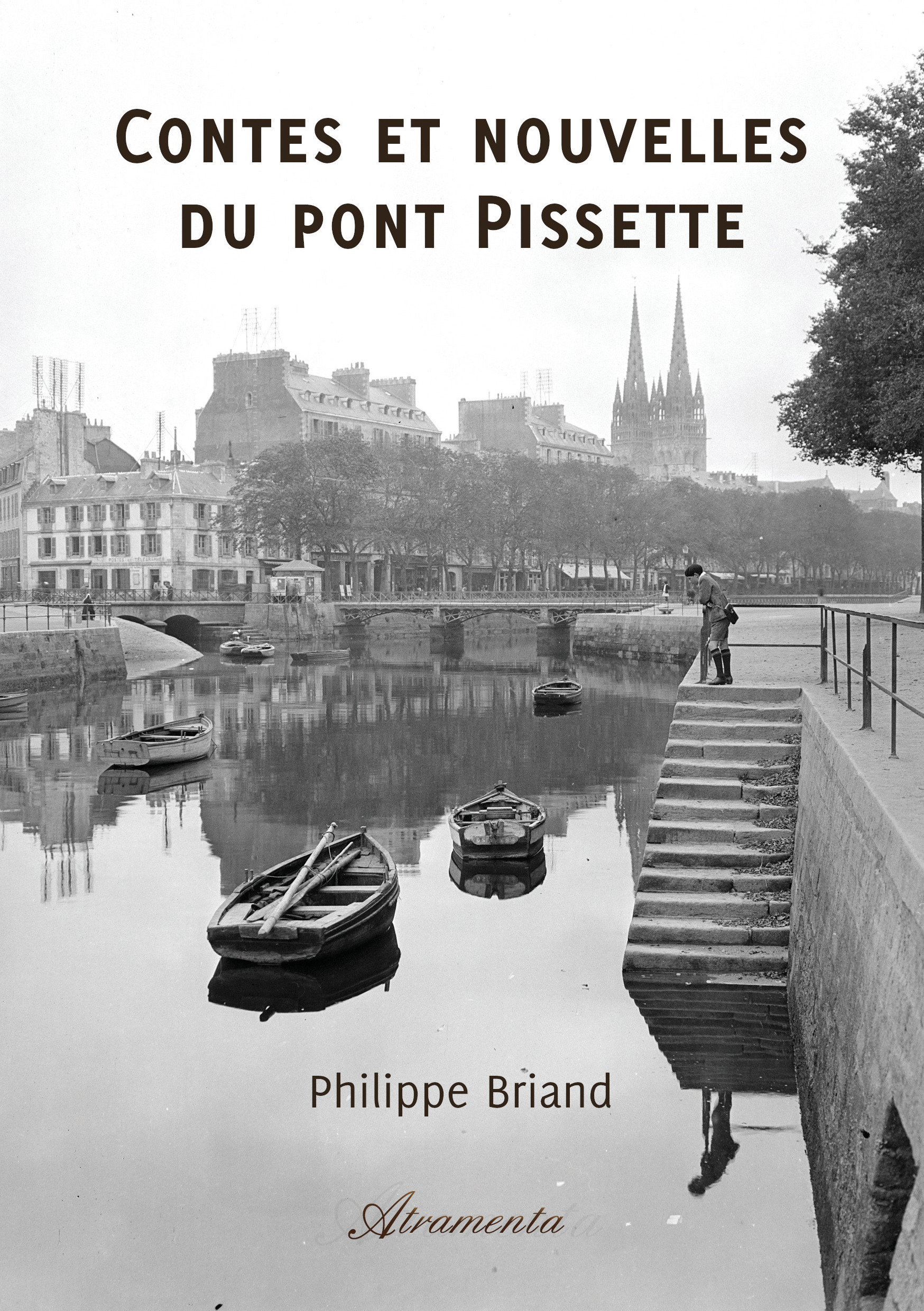 Couverture ebook de Contes et nouvelles du pont Pissette, de Philippe Briand