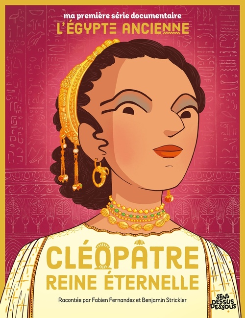 Couverture ebook de Cléopâtre, reine éternelle, de Fabien Fernandez