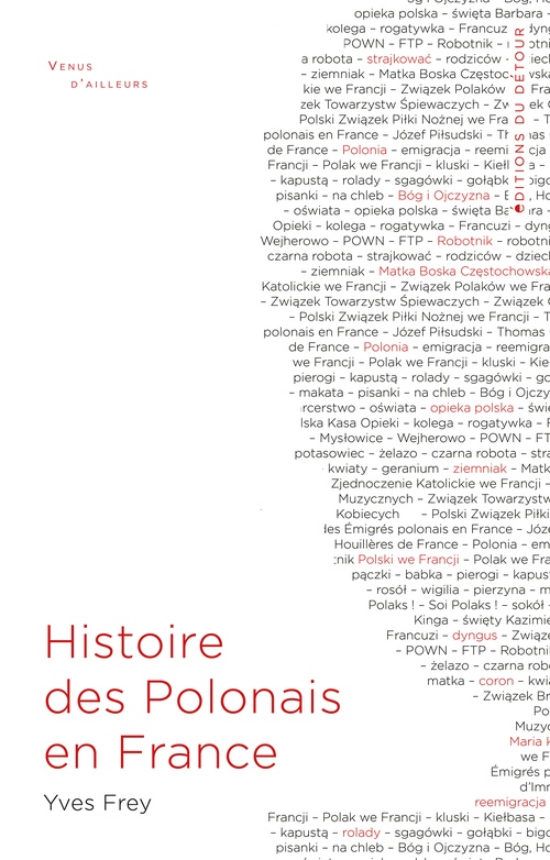 ebook cover of Histoire des Polonais en France, by Yves Frey