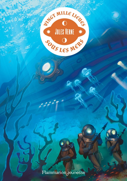 ebook cover of Vingt mille lieues sous les mers, by Jules Verne