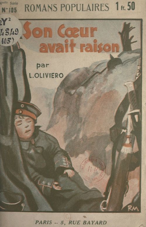 ebook cover of Son coeur avait raison, by L. Oliviero