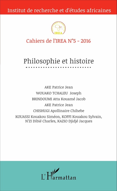 ebook cover of Philosophie et histoire, by Cahiers De L'Irea
