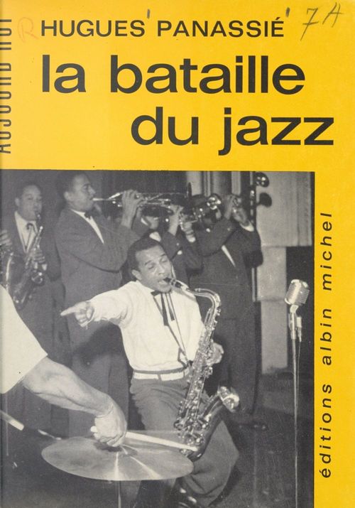 Couverture ebook de La bataille du jazz, de Hugues Panassie