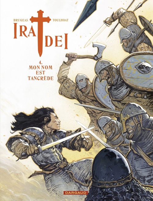Couverture ebook de Ira Dei - Tome 4 - Mon nom est Tancrède, de Vincent Brugeas, Ronan Toulhoat