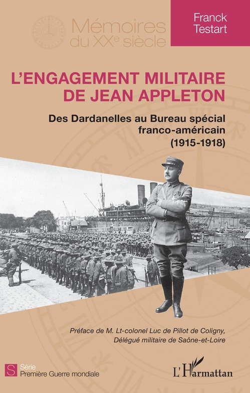 ebook cover of L'engagement militaire de Jean Appleton, by Franck Testart