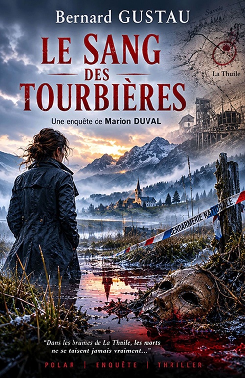 ebook cover of Le Sang des tourbières, by Bernard Gustau