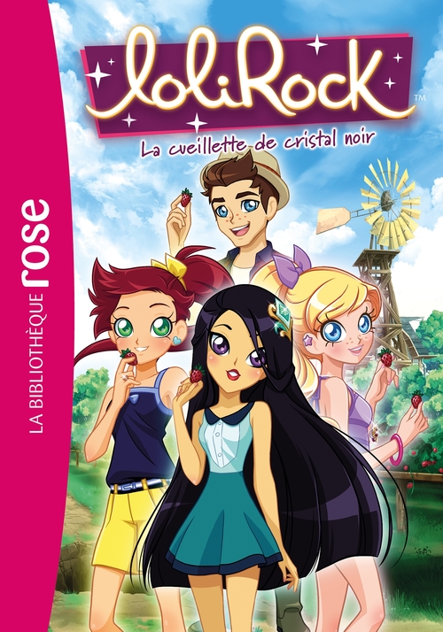 Couverture ebook de LoliRock 33 - La cueillette de cristal noir, de Collectif