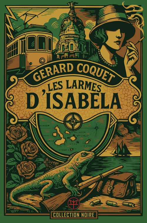 Couverture ebook de Les Larmes d'Isabela, de Gérard Coquet