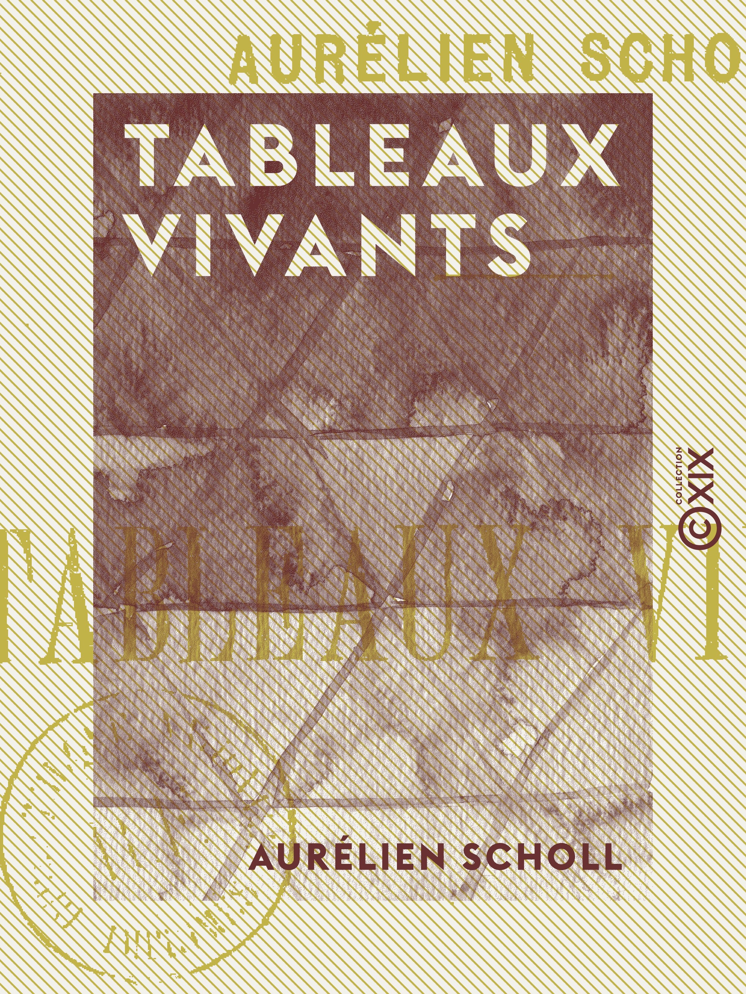 ebook cover of Tableaux vivants, by Aurelien Scholl