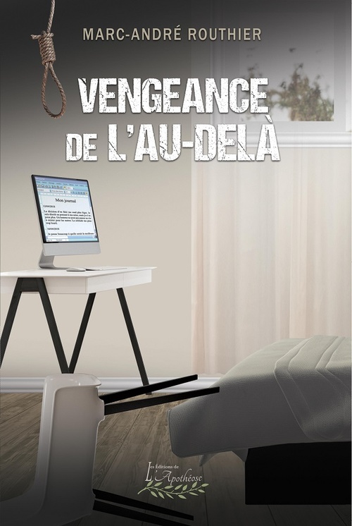 Couverture ebook de Vengeance de l'au-delà, de Marc-Andre Routhier