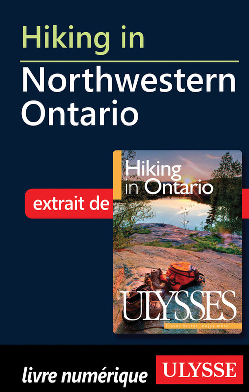 Couverture ebook de Hiking in Northwestern Ontario, de Tracey Arial