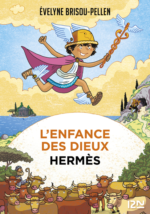 ebook cover of L'enfance des dieux - tome 04 Hermès, by Évelyne Brisou-Pellen